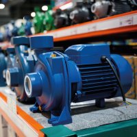 Elektrickým motorem poháněná vodní čerpadla – Roman Zaiets shutterstock_2412538283