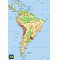 Uruguay, poloha státu – CoJeCo.cz (CC BY-SA 4.0)