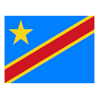 Státní vlajka Demokratické republiky Kongo