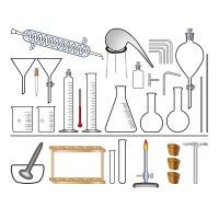 Laboratorní vybavení schematicky – Fouad A. Saad / Shutterstock