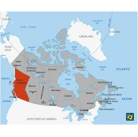 Provincie Britská Kolumbie, Kanada – CoJeCo.cz (CC BY-SA 4.0)