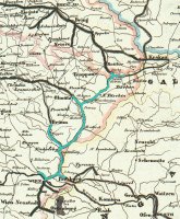 Severní dráha císaře Ferdinanda, stav v roce 1849 – volné dílo