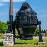 Vysloužilý Bessemerův konvertor, Švédsko, Forsbacka – Magnus Binnerstam / Shuttesrtock