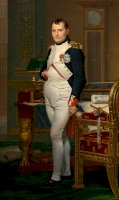 Jacques-Louis David – Napoleon I. ve své pracovně v Tuilerijském paláci – Volné dílo