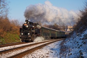 Parní lokomotiva 433.001, Mikulov – Miroslav Kresac / Shutterstock