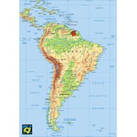 Surinam, poloha státu – CoJeCo.cz (CC BY-SA 4.0)