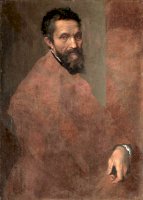Michelangelo Buonarroti, Daniele de Volterra: nedokončený portrét (asi 1545, kolem 70. roku věku) – Profimedia.CZ
