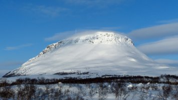 Masiv Halti v zimě – moni schleiwies / Shutterstock