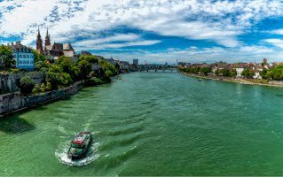 Řeka Rýn, Basilej – makasana photo/Shutterstock