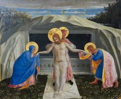 Fra Angelico, Ukládání do hrobu (Pieta), Alte Pinakothek, Mnichov – jorisvo/Shutterstock
