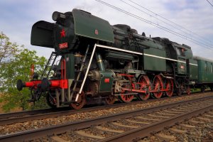 Parní lokomotiva 464.202, Brno (26.5.2019) – Miroslav Kresac / Shutterstock