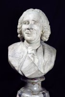 René-Antoine Ferchault de Ráumur, terakotová busta, autor J. B. Lemoyne II (1751) – Louvre / Profimedia.CZ