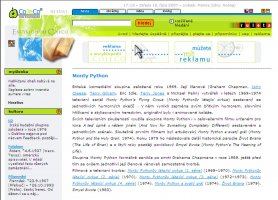 CoJeCo.cz (2007), vzhled původního rozhraní – (CC BY-SA 4.0)