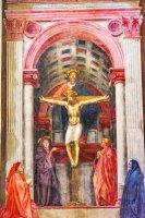 Masaccio, Sv. Trojice, kostel Santa Maria Novella, Florencie – Bill Perry/Shutterstock