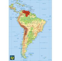 Venezuela, poloha státu – CoJeCo.cz (CC BY-SA 4.0)