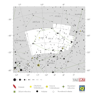 Plachty, mapa souhvězdí – International Astronomical Union + Sky & Telescope (CC BY 3.0), český popis CoJeCo.cz (CC BY 4.0)