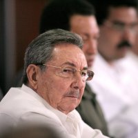 Raúl Castro (17.4.2009), Cumana, Venezuela – Harold Escaloda / Shutterstock