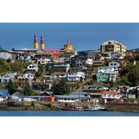 Obec Castro na ostrově Chiloé – Bernd Zillich / Shutterstock