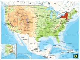 New York, poloha státu – CoJeCo.cz (CC BY-SA 4.0)