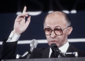 Menachem Begin, Washington (10.11.1981) – Profimedia.CZ
