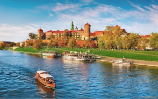 Řeka Visla, Krakov – Yasonya/Shutterstock