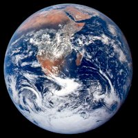 Pohled na Zemi z paluby Apolla 17 (Foto 7.12.1972) – NASA