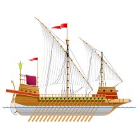 Galeassa, koncepce lodi – Babich Alexander/Shutterstock
