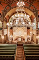 Synagoga v secesním stylu, Subotica, Srbsko – Photo by Boris Ivanović on Unsplash