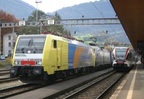 elektrická lokomotiva 189 „Eurosprinter”, Švýcarsko / Profimedia.CZ