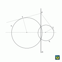 Chordála dvou kružnic – CoJeCo.cz (CC BY-SA 4.0)