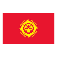 Státní vlajka Kyrgyzstánu