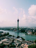 Lotosová věž, Colombo – Photo by Jalitha Hewage on Unsplash