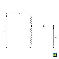 Autotransformátor – CoJeCo.cz (CC BY-SA 4.0)