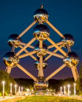 Atomium, Brusel – Photo by Alexandre Bury on Unsplash