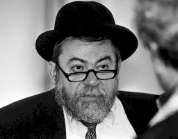 Karol Efraim Sidon, konference Fenomén Holokaus, Praha (6.10.1999) – Profimedia.CZ