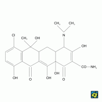 Chlortetracyklin – CoJeCo.cz (CC BY-SA 4.0)