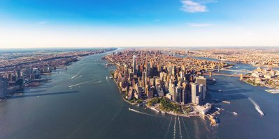 Manhattan a řeka Hudson, New York – TierneyMJ / Shutterstock