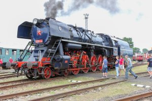 Parní lokomotiva 498.104, Bratislava (19.6.2016) – Adam Jan Figel / Shutterstock