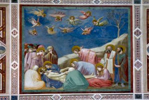 Giotto di Bondone, Oplakávání Krista, kaple Scrovegni, Padova – Mirages.nl/Shutterstock