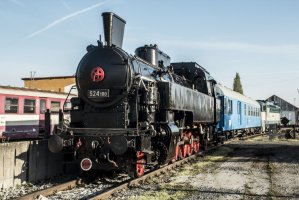 Parní lokomotiva 524.1110 – Sever07 / Shutterstock