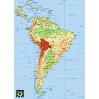 Bolívie, poloha státu – CoJeCo.cz (CC BY-SA 4.0)