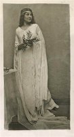 Anna Mlynářová-Suchánková jako Desdemona, Othello v ND (13.12.1908) – archiv ND, fair use